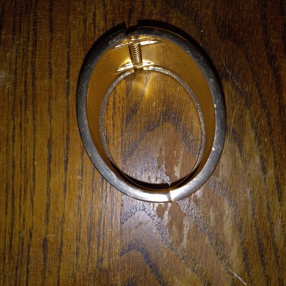 Two tone cuff bracelet - Picture 4 of 5